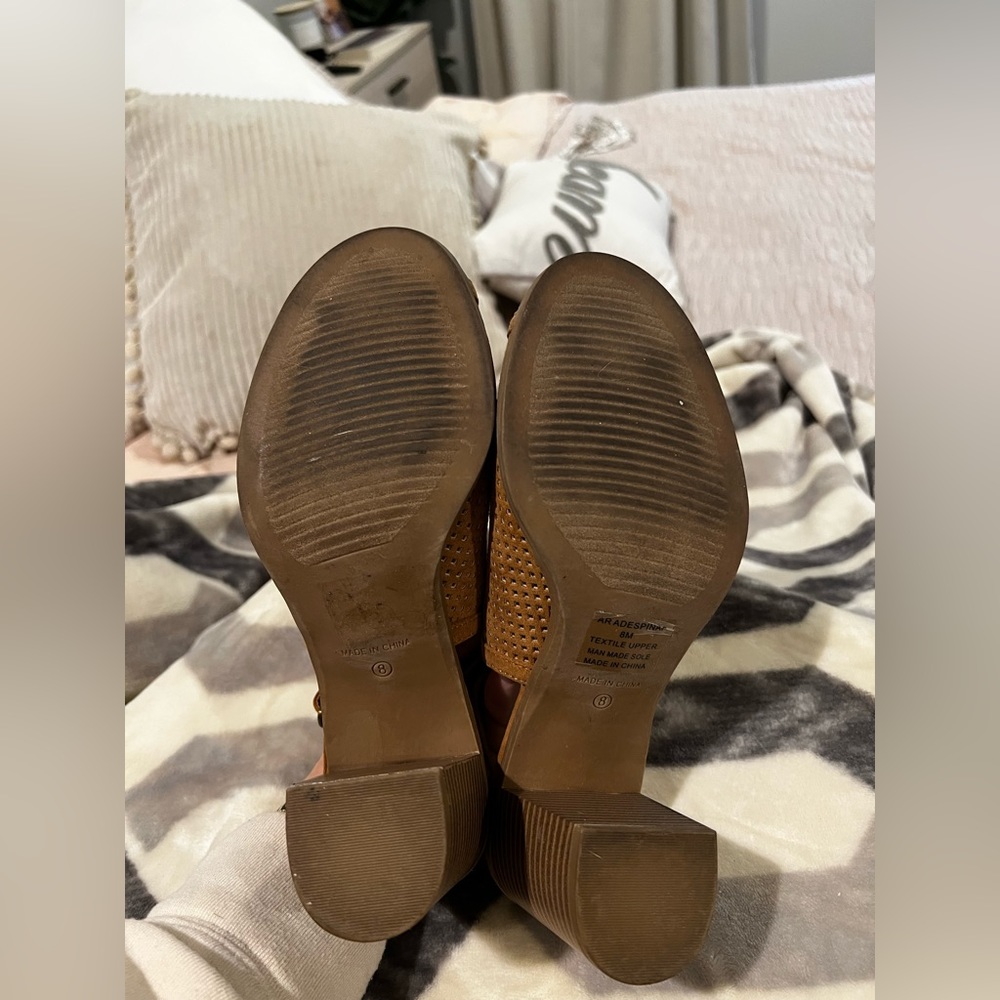 American Rag-peep toe booties - Picture 5 of 7